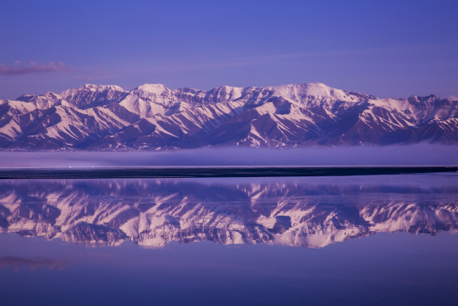 Обои картинки фото природа, горы, отражение, озеро