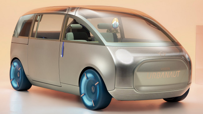 Обои картинки фото mini vision urbanaut 2021, автомобили, mini, vision, urbanaut, 2021