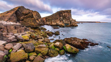 обоя reykjanesta, iceland, природа, побережье