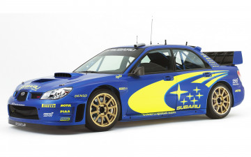 Картинка subaru impreza wrc автомобили