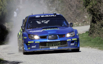 Картинка subaru impreza wrc автомобили