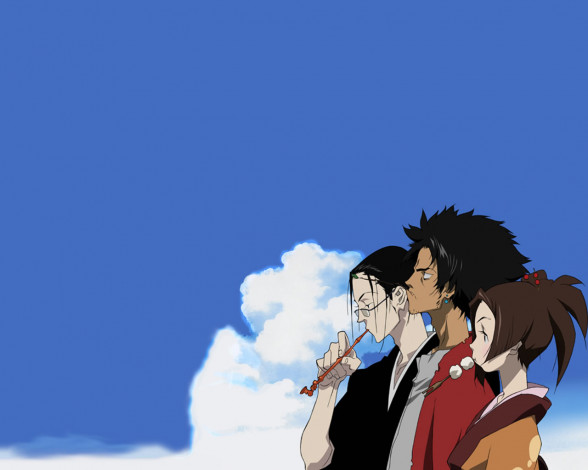 Обои картинки фото аниме, samurai, champloo