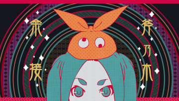Картинка аниме bakemonogatari кролик
