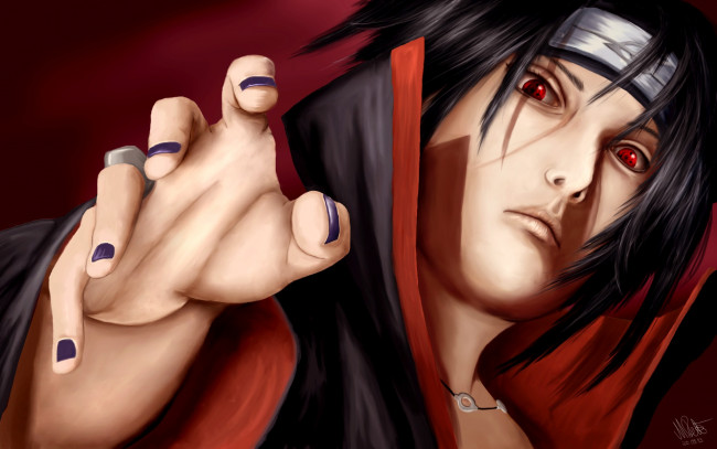 Обои картинки фото аниме, naruto, uchiha, itachi