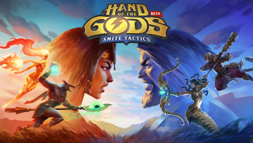 обоя hand of the gods,  smite tactics, видео игры, smite, tactics, онлайн, ролевая, hand, of, the, gods