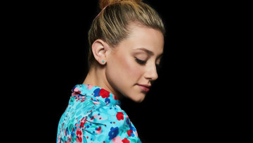 обоя девушки, lili reinhart, актриса, блондинка, лицо