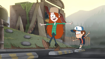 Картинка gravity+falls+ сериал+2012+–+2016 мультфильмы gravity+falls gravity falls мультсериал приключения семейный анимация цифровое искусство disney