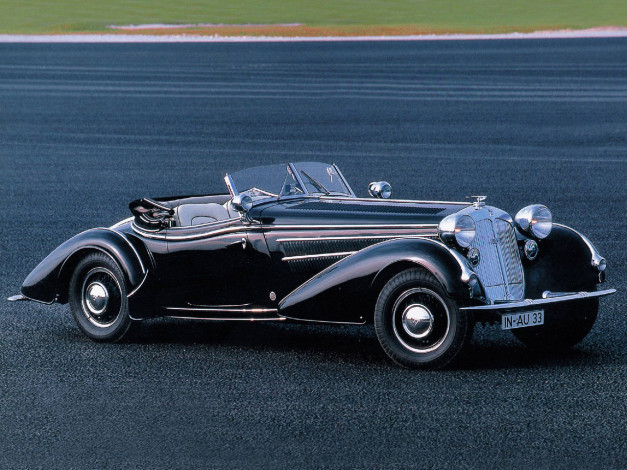 Обои картинки фото horch, 855, special, roadster, автомобили, классика