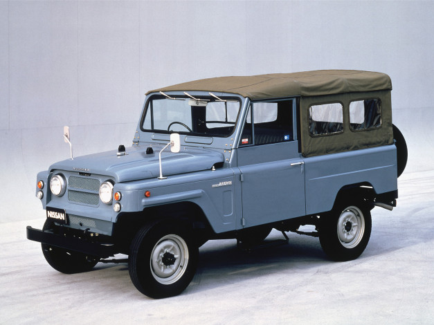 Обои картинки фото nissan, patrol, 60, series, автомобили, datsun