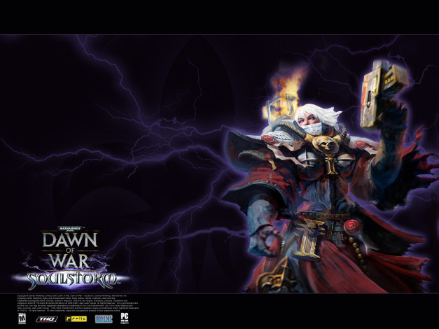 Обои картинки фото warhammer, 40, 000, dawn, of, war, soulstorm, видео, игры