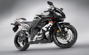 Картинка мотоциклы honda black cbr600rr