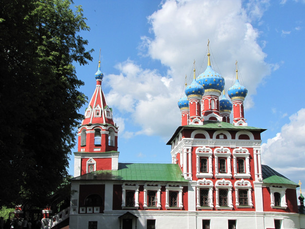 Обои картинки фото дворе, царевича, дмитрия, углич, города, православные, церкви, монастыри, дворец, царевич