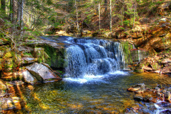 Картинка словения waterfall svitan природа водопады водопад