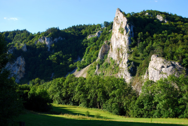 Обои картинки фото rock, stiegelesfels, германия, природа, горы, гора