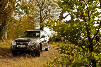 Картинка 2012 mitsubishi shogun автомобили лес