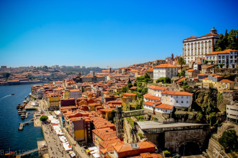 Картинка порту португалия города панорамы дома море