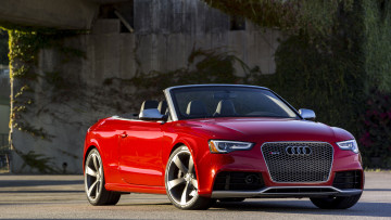 обоя автомобили, audi, cabriolet, rs5