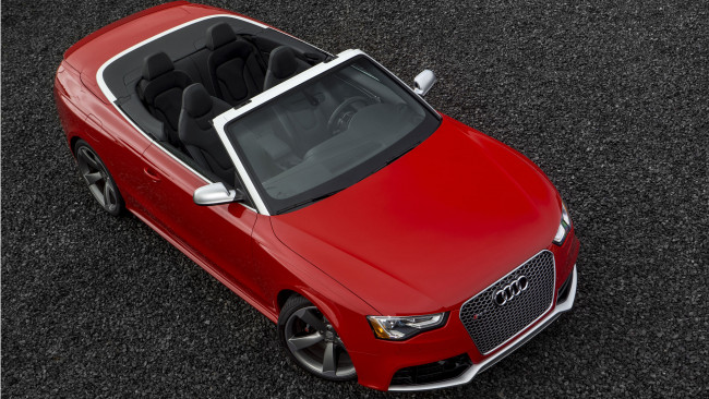 Обои картинки фото автомобили, audi, cabriolet, rs5