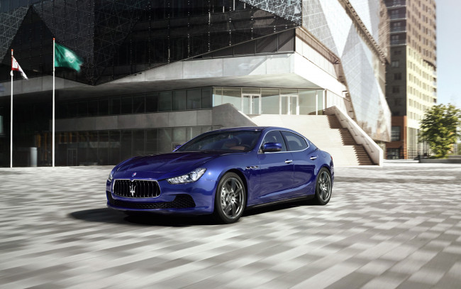 Обои картинки фото автомобили, maserati, ghibli