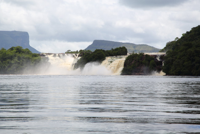Обои картинки фото венесуэла, природа, водопады, река