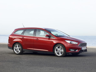 Картинка автомобили ford focus 2014г красный turnier