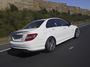 Картинка автомобили mercedes-benz светлый w204 au-spec amg c 63