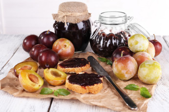 Картинка еда мёд +варенье +повидло +джем слива джем plum jam