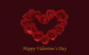 Картинка праздничные день+святого+валентина +сердечки +любовь розы