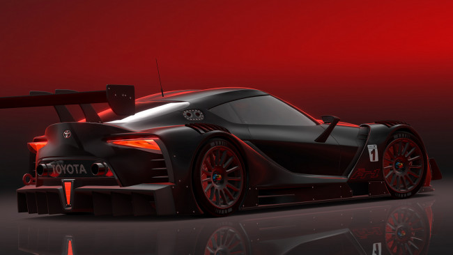 Обои картинки фото toyota ft-1 vision gt, автомобили, toyota, спорткар