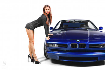 Картинка bmw+girl автомобили -авто+с+девушками bmw girl