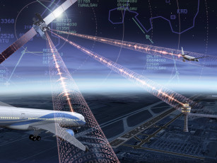 Картинка авиация 3д рисованые v-graphic графика высокие технологии аэропорт транспорт пассажирские самолёты авиалайнер навигация техника спутник самалёт