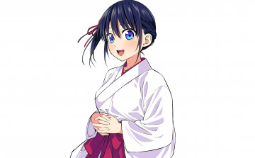 Картинка kanojo+mo+kanojo аниме девушка кимоно