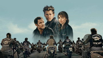 Картинка the+bikeriders+ 2023 кино+фильмы the+bikeriders байкеры драма криминал the bikeriders аustin butler jodie comer tom hardy