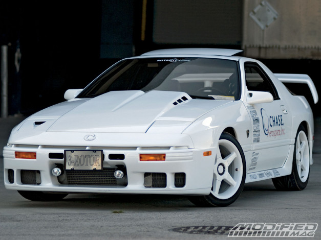 Обои картинки фото rx7, 1988, turbo, ii, anniversary, edition, автомобили, mazda