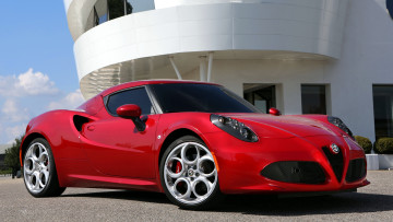 Картинка alfa romeo 4c автомобили италия fiat group легковые automobiles s p a