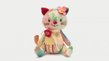 Картинка разное ремесла +поделки +рукоделие puppet kitten teddy bear plush toy