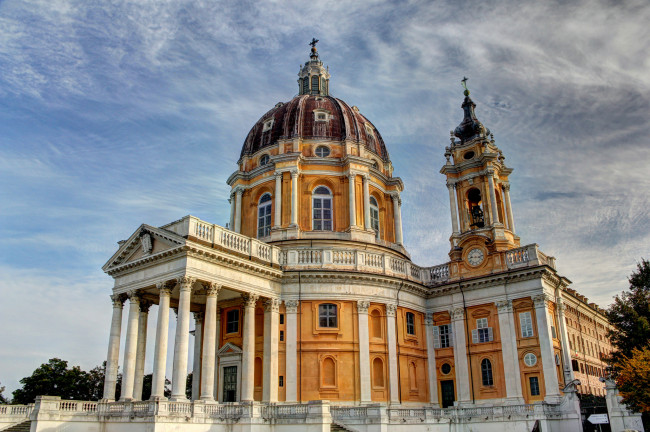 Обои картинки фото basilica of superga, города, - католические соборы,  костелы,  аббатства, собор, базилика