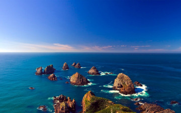 Картинка природа побережье небо камни острова море
