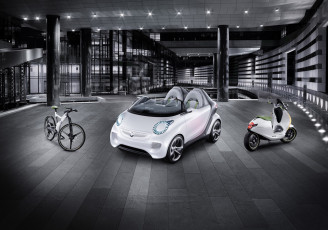 обоя smart forspeed concept 2011, автомобили, smart, 2011, concept, forspeed