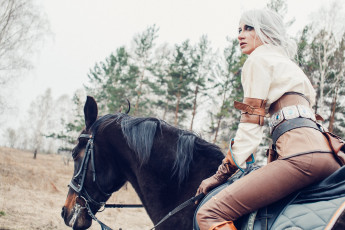 Картинка разное cosplay+ косплей девушка конь