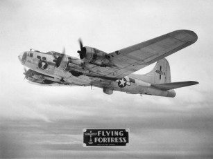 обоя авиация, боевые, самолёты, boeing b-17 flying fortress