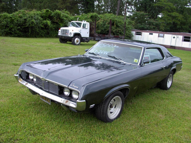 Обои картинки фото 1969, mercury, cougar, xr, classic, автомобили