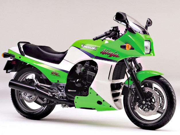 Обои картинки фото gpz900r, мотоциклы, kawasaki