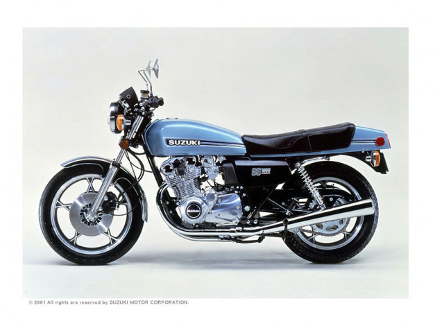 Обои картинки фото suzuki, gs1000, мотоциклы