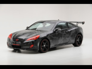 Картинка 2010 hyundai street concepts genesis coupe автомобили