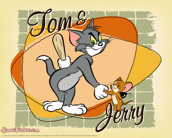 Обои картинки фото мультфильмы, tom, and, jerry