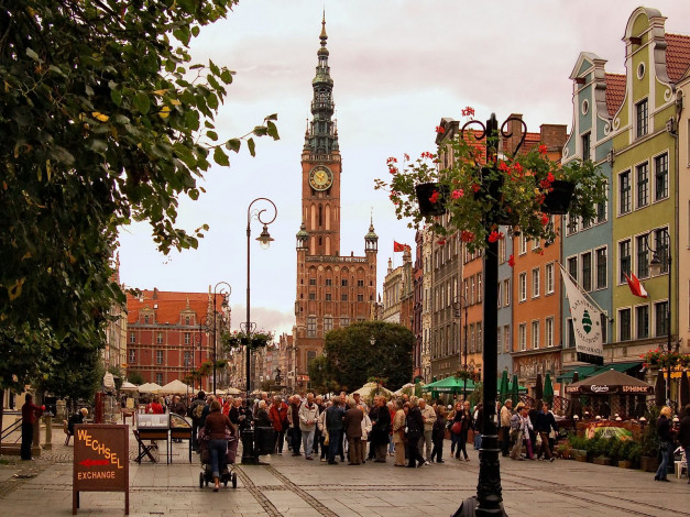 Обои картинки фото города, гданьск, польша