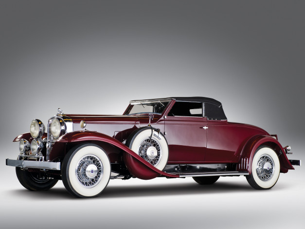 Обои картинки фото stutz, dv32, convertible, coupe, автомобили, классика