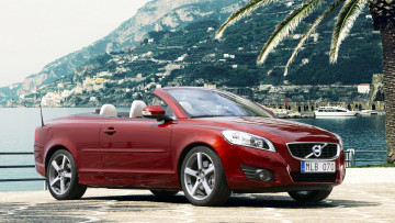 Картинка volvo c70 автомобили швеция грузовые легковые aktiebolaget