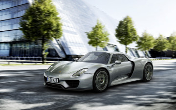 Картинка porsche 918 spyder автомобили dr ing h c f ag германия спортивные элитные